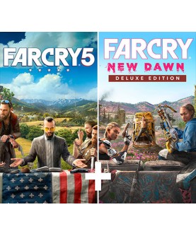 Far Cry 5 + Far Cry New Dawn Deluxe Edition Bundle Ubisoft Connect Ubisoft Key 